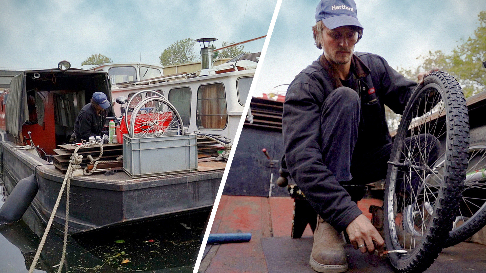 Life Aboard a Floating Bike Shop
